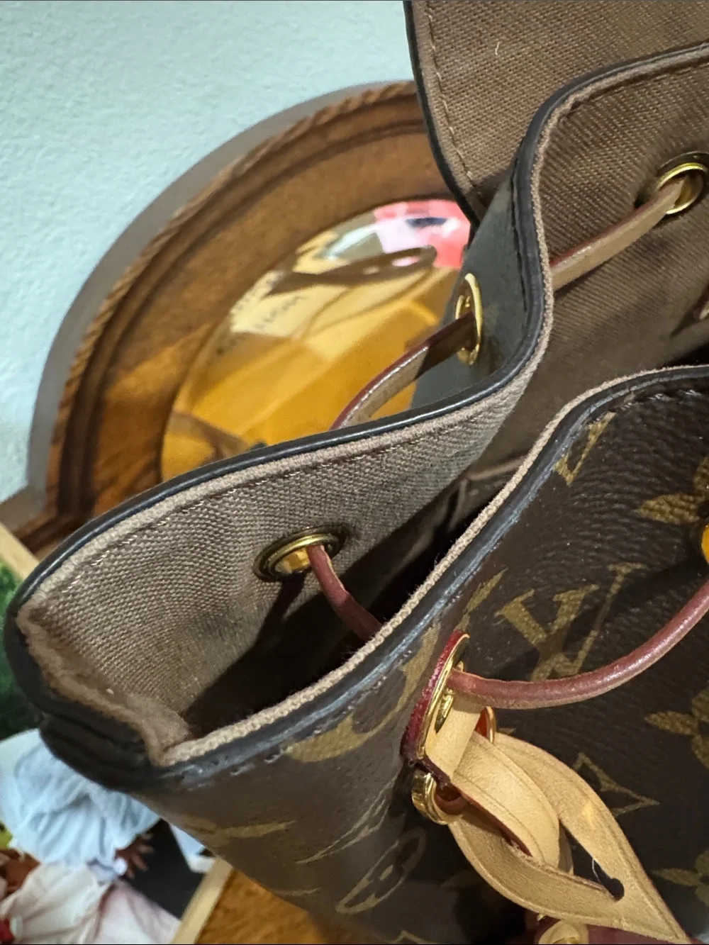 Authentic LV Mounsouries Backpack NEW MODEL! 1600 on 🅿️🅿️